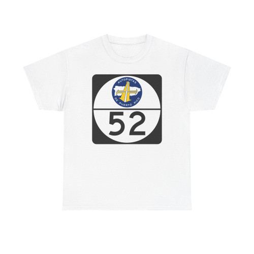 PR old toll road 52 (Puerto Rico) (Road Sign) T-Shirt
