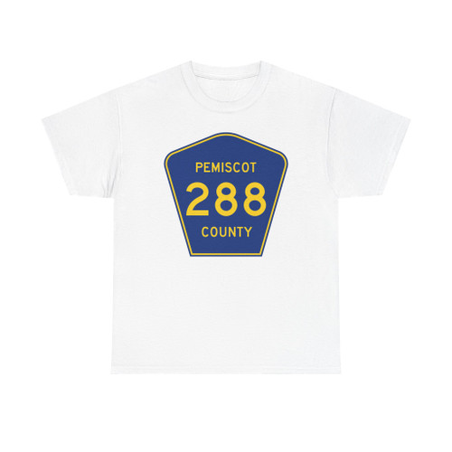 Pemiscot County 288 (Missouri) (Road Sign) T-Shirt