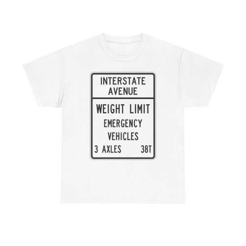 PBOT Road sign R6352 (Oregon) (Road Sign) T-Shirt