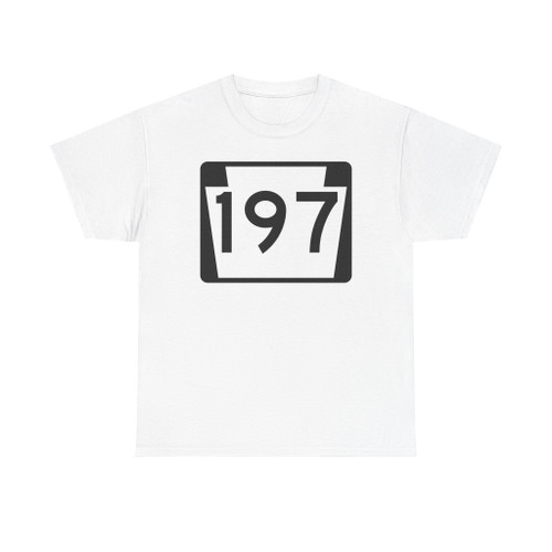 PA-197 (Pennsylvania) (Road Sign) T-Shirt
