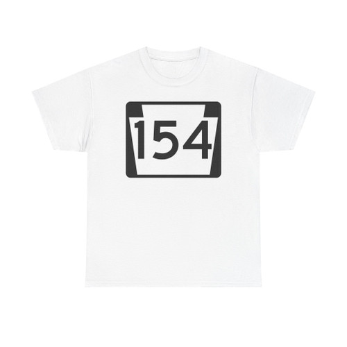 PA-154 (Pennsylvania) (Road Sign) T-Shirt