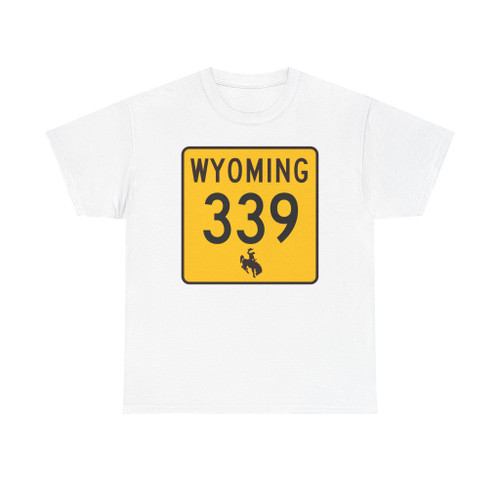 WY-339 (Wyoming) (Road Sign) T-Shirt