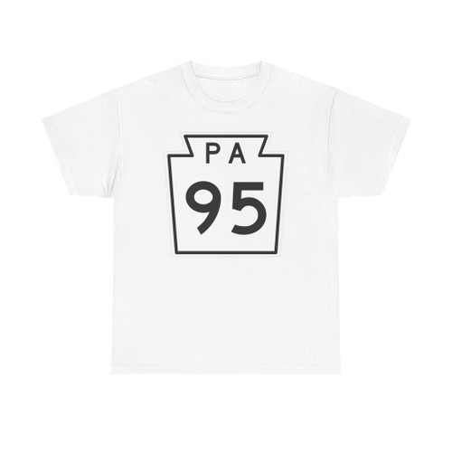 PA-95 1960 (Pennsylvania) (Road Sign) T-Shirt