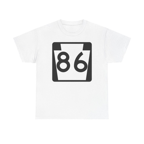 PA-86 (Pennsylvania) (Road Sign) T-Shirt