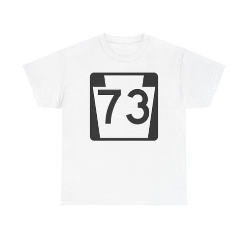 PA-73 (Pennsylvania) (Road Sign) T-Shirt