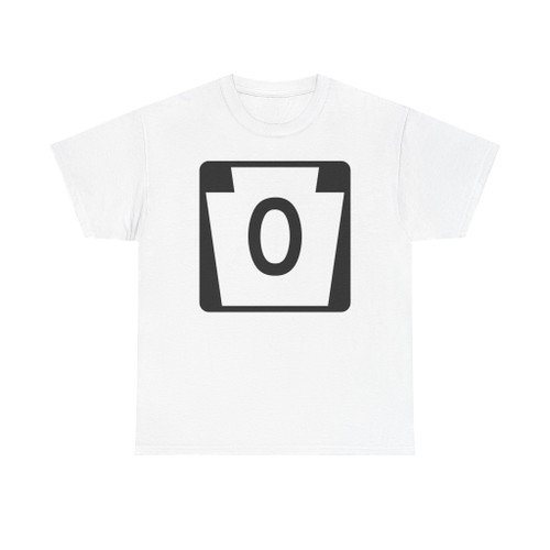 PA-0 (Pennsylvania) (Road Sign) T-Shirt