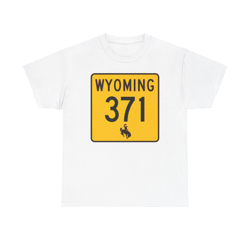 WY-371 (Wyoming) (Road Sign) T-Shirt