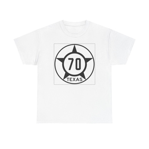Old Texas 70 (Texas) (Road Sign) T-Shirt