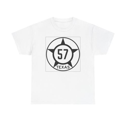 Old Texas 57 (Texas) (Road Sign) T-Shirt