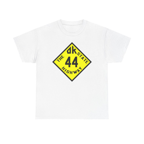 Oksh old1 44 (Oklahoma) (Road Sign) T-Shirt