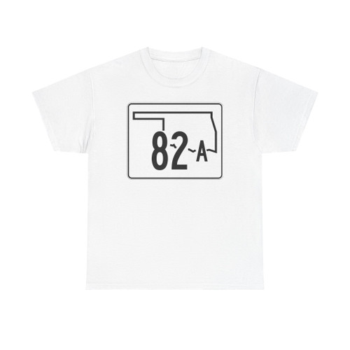 Oklahoma State Highway 82A (Oklahoma) (Road Sign) T-Shirt