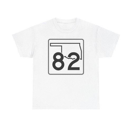 Oklahoma State Highway 82 (Oklahoma) (Road Sign) T-Shirt