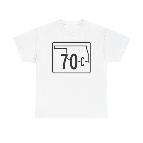 Oklahoma State Highway 70C (Oklahoma) (Road Sign) T-Shirt