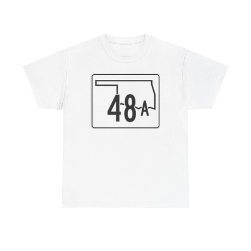 Oklahoma State Highway 48A (Oklahoma) (Road Sign) T-Shirt