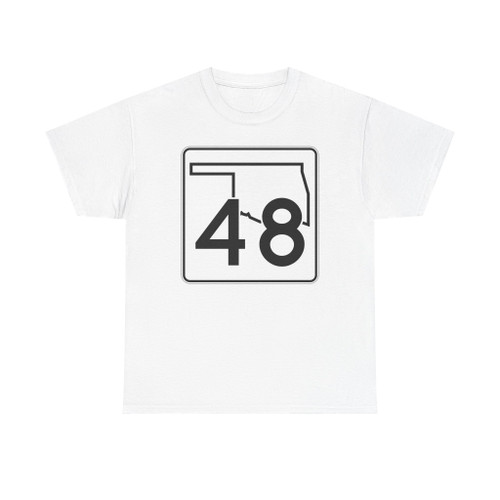 Oklahoma State Highway 48 (Oklahoma) (Road Sign) T-Shirt