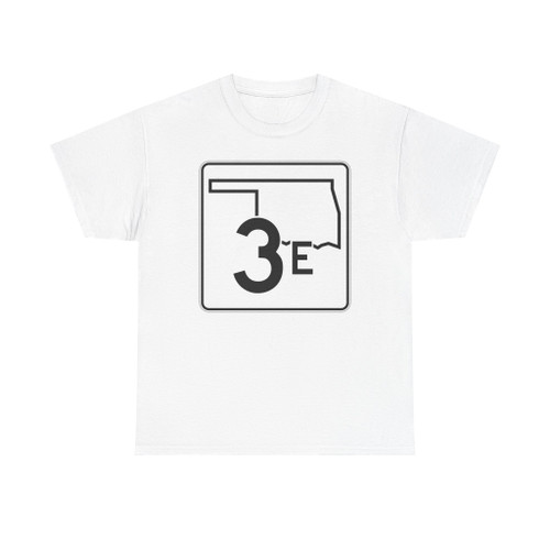 Oklahoma State Highway 3E (Oklahoma) (Road Sign) T-Shirt