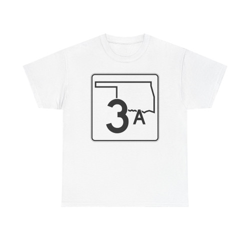 Oklahoma State Highway 3A (Oklahoma) (Road Sign) T-Shirt