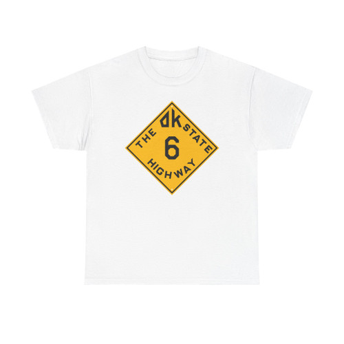 Oklahoma 6 1924 (Oklahoma) (Road Sign) T-Shirt