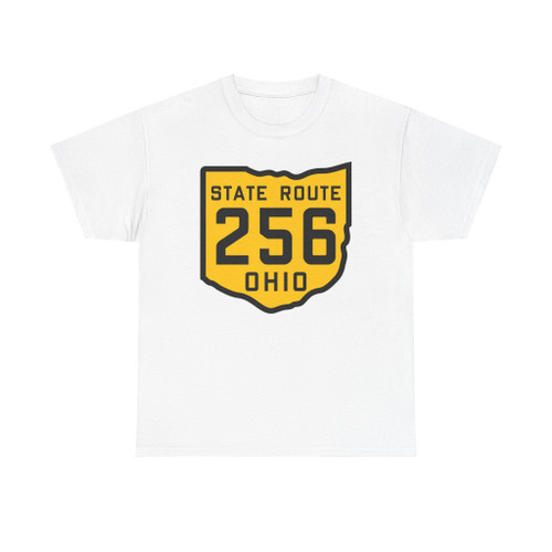 OH-256 1920 (Ohio) (Road Sign) T-Shirt