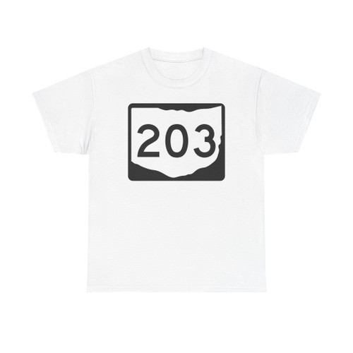 OH-203 (Ohio) (Road Sign) T-Shirt