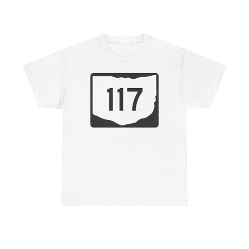 OH-117 (Ohio) (Road Sign) T-Shirt