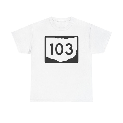 OH-103 (Ohio) (Road Sign) T-Shirt