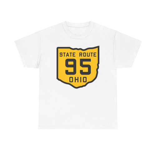 OH-95 1920 (Ohio) (Road Sign) T-Shirt
