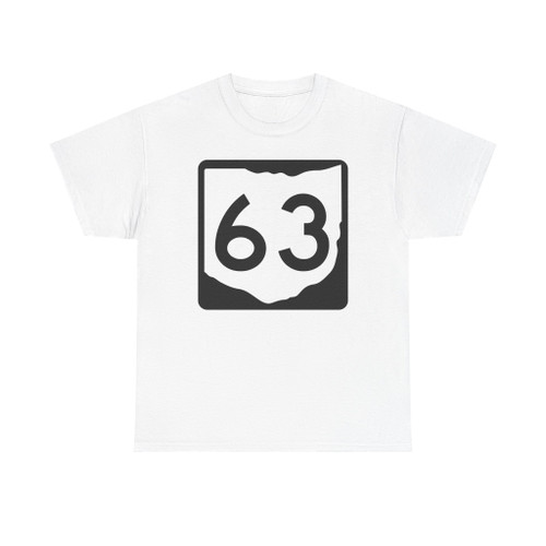 OH-63 (Ohio) (Road Sign) T-Shirt