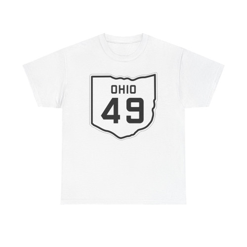 OH-49 1927 (Ohio) (Road Sign) T-Shirt