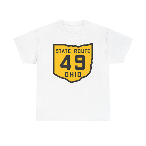 OH-49 1920 (Ohio) (Road Sign) T-Shirt