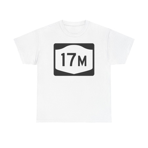 NY-17M (New York) (Road Sign) T-Shirt