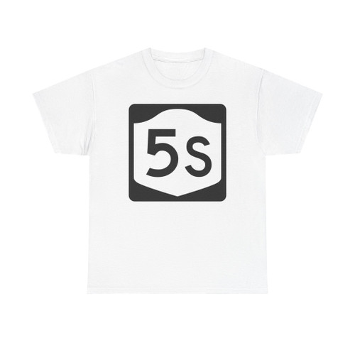 NY-5S (New York) (Road Sign) T-Shirt