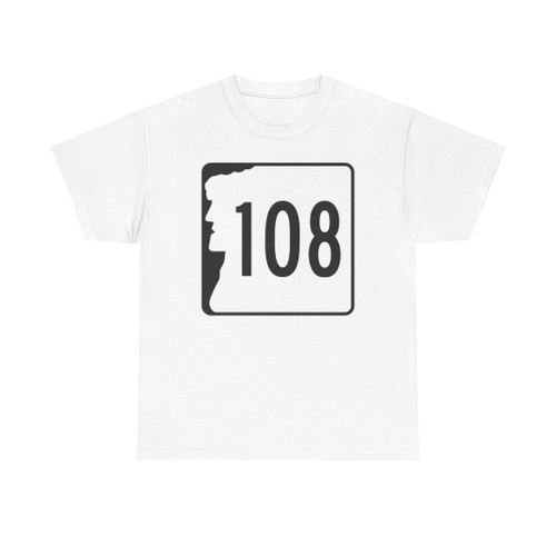 NH Route 108 (New Hampshire) (Road Sign) T-Shirt