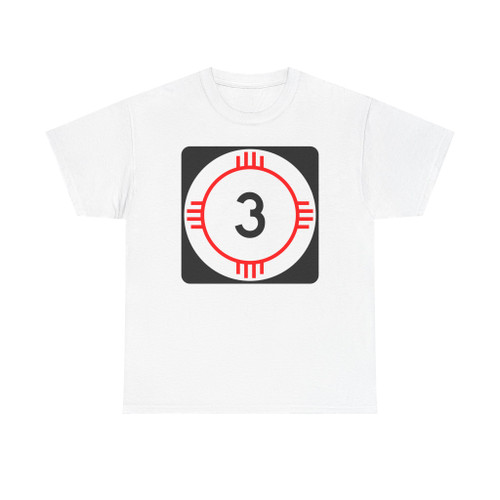 New Mexico 3 (New Mexico) (Road Sign) T-Shirt