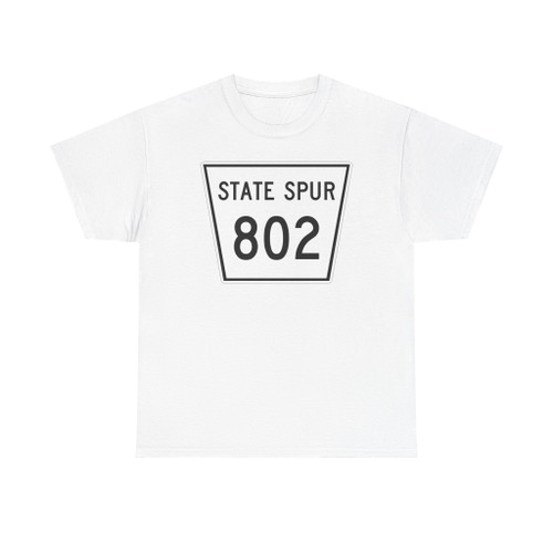 Nebraska State Spur 802 (Nebraska) (Road Sign) T-Shirt