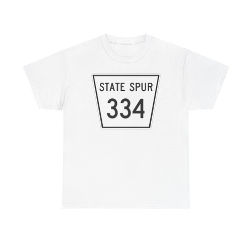 Nebraska State Spur 334 (Nebraska) (Road Sign) T-Shirt