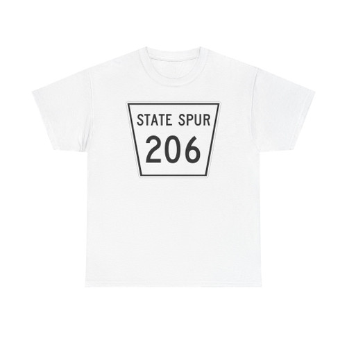 Nebraska State Spur 206 (Nebraska) (Road Sign) T-Shirt