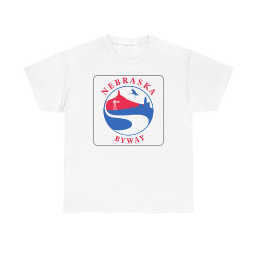 Nebraska Byway Sign M1-11 (Nebraska) (Road Sign) T-Shirt