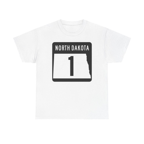 ND-1 2015 (North Dakota) (Road Sign) T-Shirt