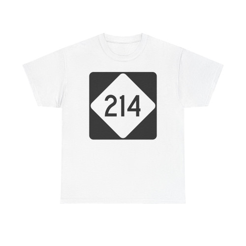 NC 214 (North Carolina) (Road Sign) T-Shirt