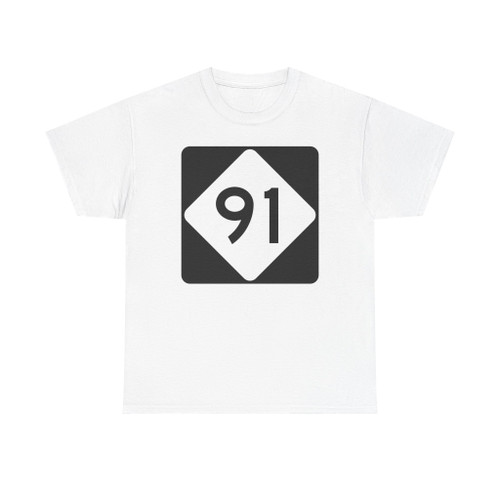 NC 91 (North Carolina) (Road Sign) T-Shirt
