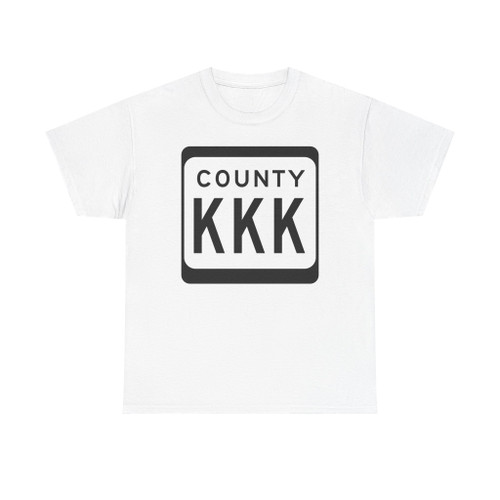 WIS County KKK (Wisconsin) (Road Sign) T-Shirt