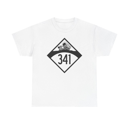 N-341 1950 (Nebraska) (Road Sign) T-Shirt