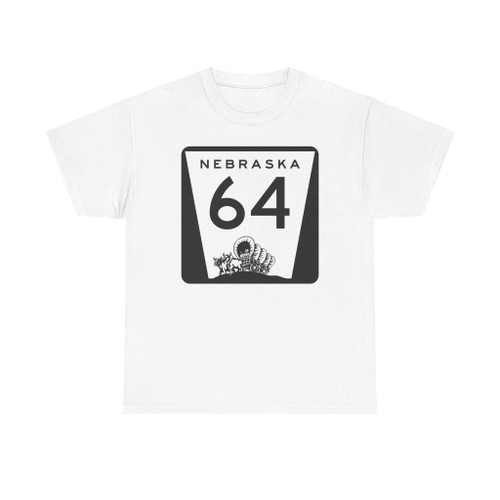 N-64 (Nebraska) (Road Sign) T-Shirt