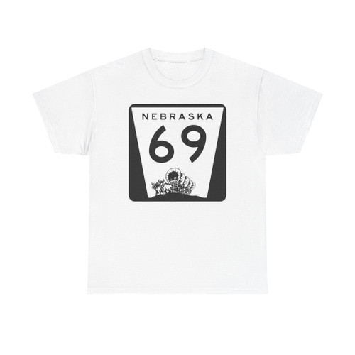 N-69 (Nebraska) (Road Sign) T-Shirt