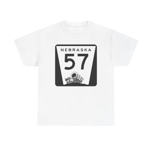 N-57 (Nebraska) (Road Sign) T-Shirt