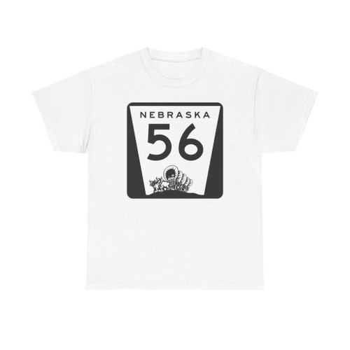 N-56 (Nebraska) (Road Sign) T-Shirt