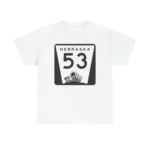 N-53 (Nebraska) (Road Sign) T-Shirt