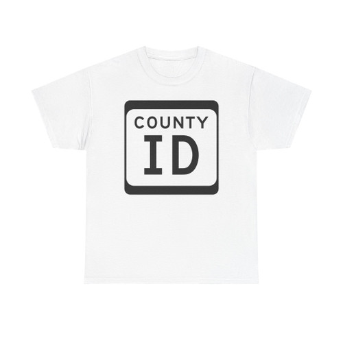 WIS County ID (Wisconsin) (Road Sign) T-Shirt
