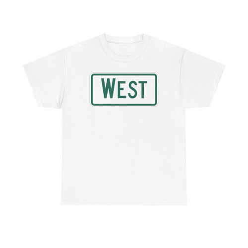 West plate Vermont (Vermont) (Road Sign) T-Shirt